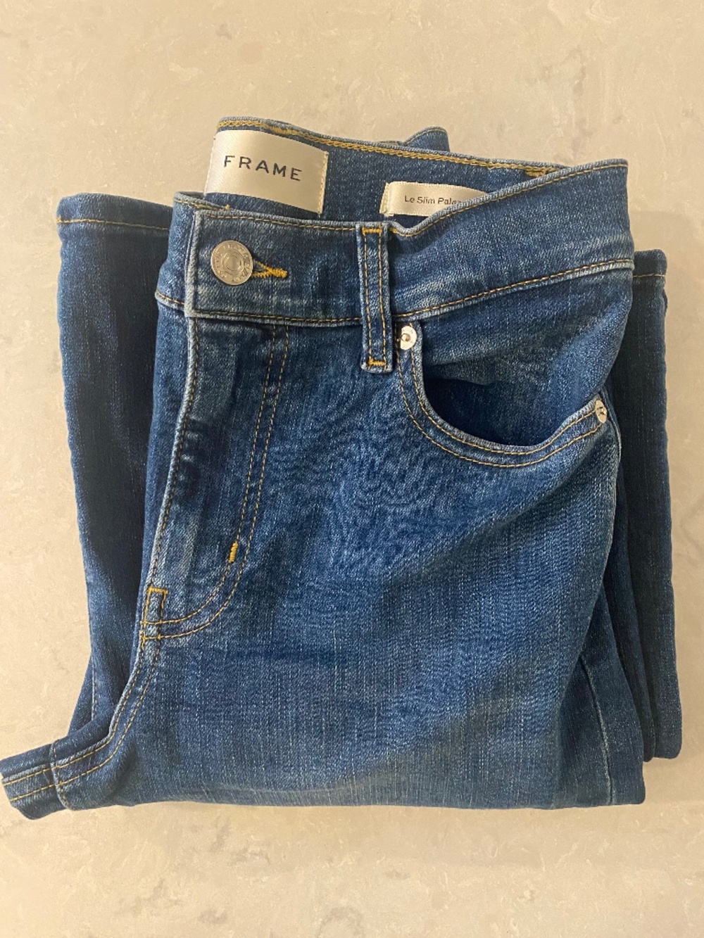 FRAME Le Slim Palazzo Jeans